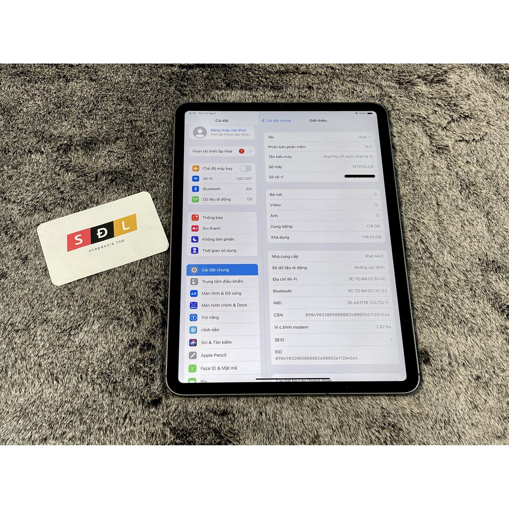 Máy tính bảng Apple iPad Pro 11 inch 2020 128GB bản 4G | BigBuy360 - bigbuy360.vn