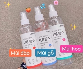 XỊT THƠM QUẦN ÁO HÀN QUỐC FABRIC PERFUME