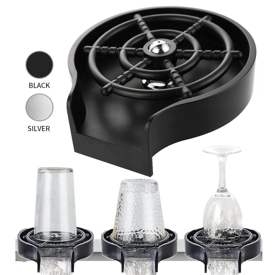 Bàn Chải Vệ Sinh Bồn Rửa Kính Bằng Niken Tiện Dụng Cho Nhà Bếp