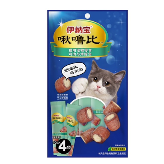 BÁNH THƯỞNG INABA CHURUBEE 10g*4 thanh