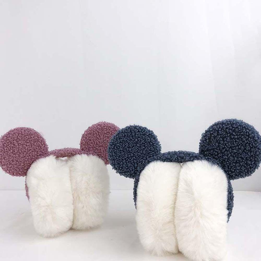 Bông Chụp Tai Giữ Ấm Mùa Đông Thiết Kế Dễ Thương Cho Bé