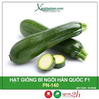Hạt Giống Bí Ngồi (Bí Ngòi) Hàn Quốc Phú Nông Gói 2 Gram
