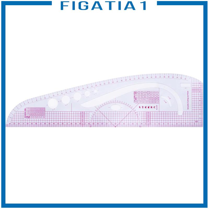 [Fiatia1] Set 6 Thước May Vá Thẳng Và Cong