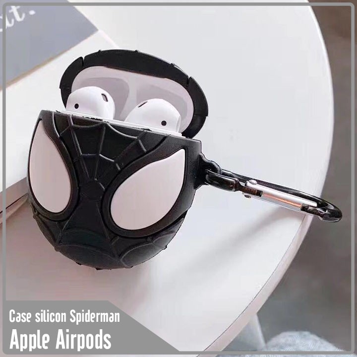 Túi đựng cho tai nghe Airpods hình Người Nhện Spiderman