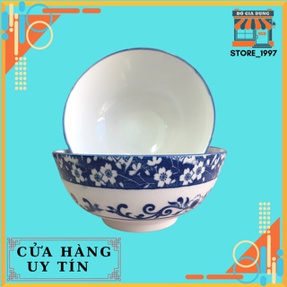 Tô Bát Tràng Hoa Văn Màu Xanh