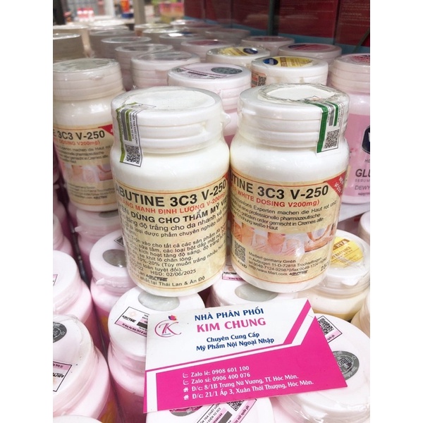 Kem Dưỡng Trắng Abutine 3C3 Chuyên Dùng Cho Spa
