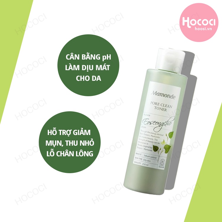 ✅[NỘI ĐỊA HÀN] Nước Hoa Hồng Diếp Cá Mamonde Toner Diếp Cá Mamonde 250ml