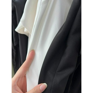 D062-Đầm tiệc 2 dây cổ cao khoét eo