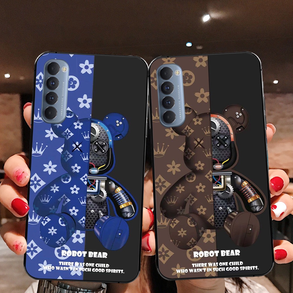 [HÀNG MỚI VỀ] ỐP LƯNG OPPO RENO 3/OPPO RENO 3 PRO/OPPO RENO 4/OPPO RENO 4 PRO/OPPO RENO 5 IN HÌNH BEARBRICK ĐA DẠNG MẪU