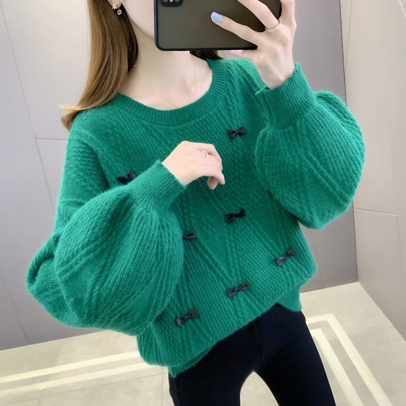 Áo Sweater Dáng Ngắn Lưng Cao Thời Trang Thu Đông 2022 Cho Nữ