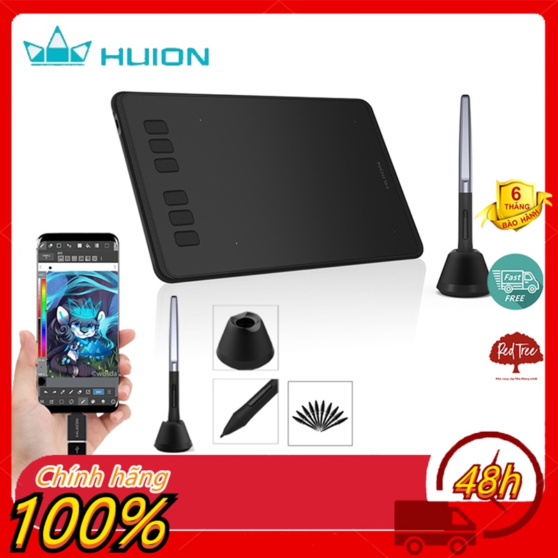 Bảng Vẽ Điện Tử HUION INSPIROY H640P 6X4 Inch Dùng Cho Điện Thoại Android thumbnail
