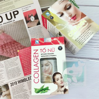 Collagen Tố Nữ - Bổ Sung Collagen, Isoflavon & Vitamin E
