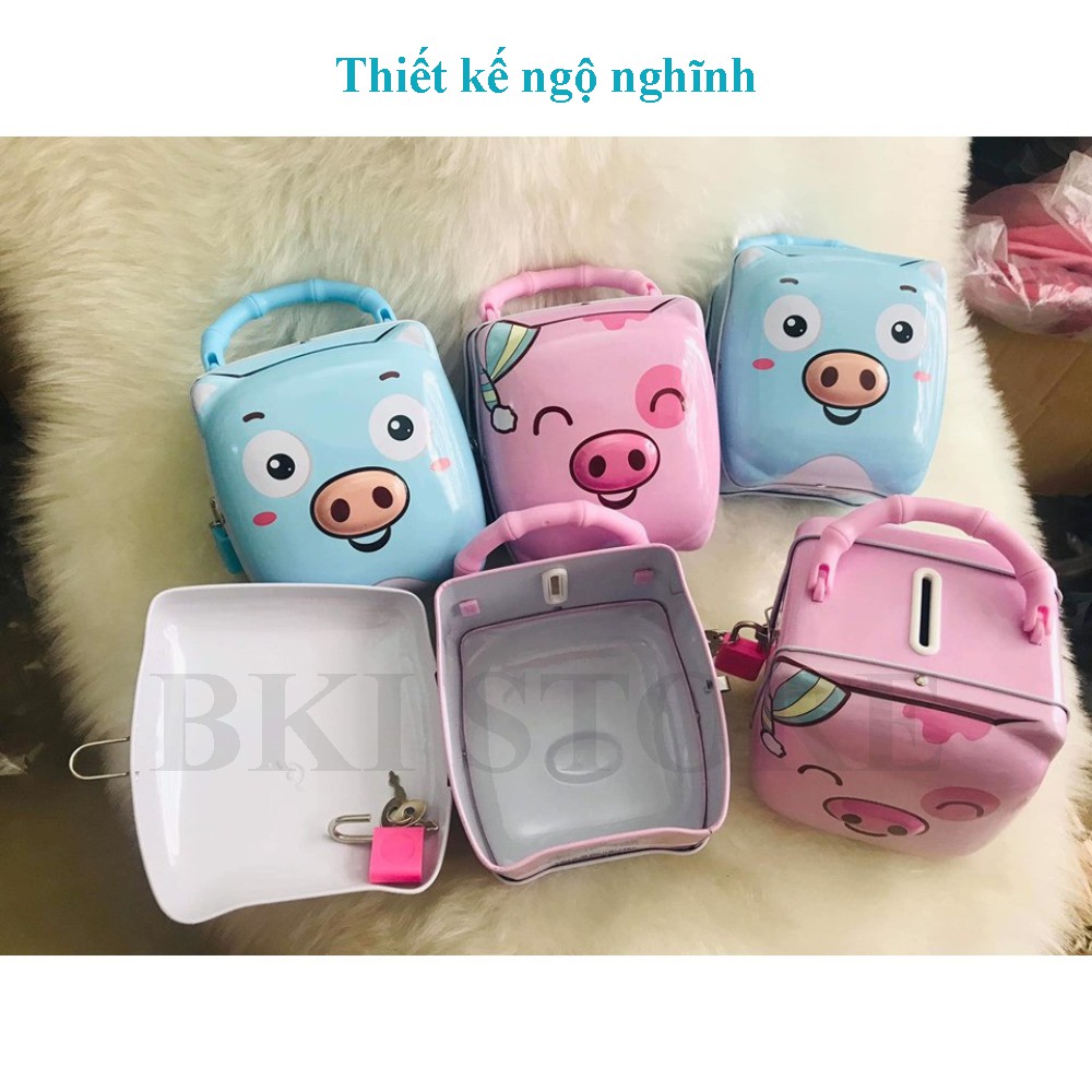 Két Sắt Mini Heo Dễ Thương Dành Cho Bé