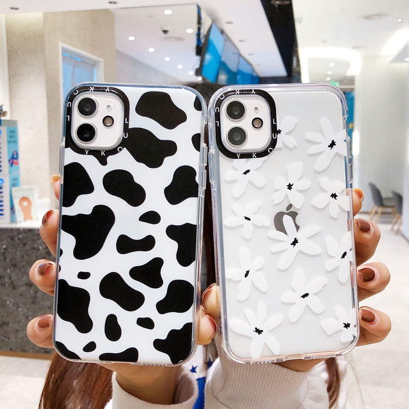 Ốp Điện Thoại Họa Tiết Hoa Cúc Xinh Xắn Cho Iphone 12 11 Pro Max Xs Max Xr 6s 8 7 Plus