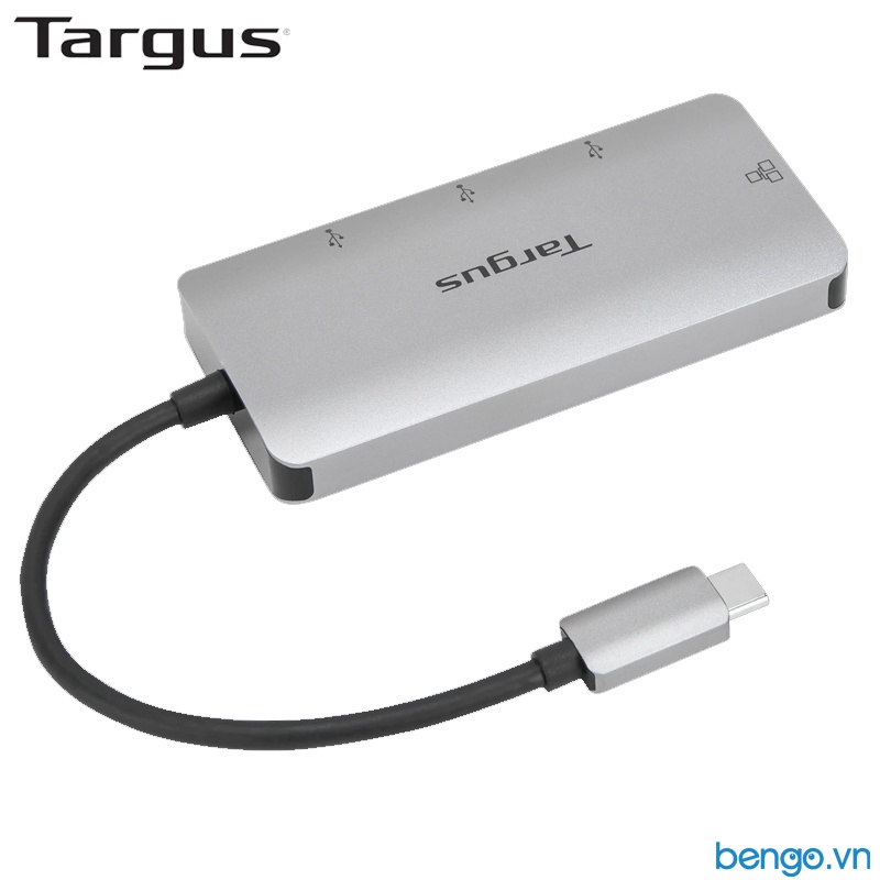 Cổng Chuyển TARGUS 4 In 1 USB-C To 3xUSB-A + Ethernet Adapter - ACA959