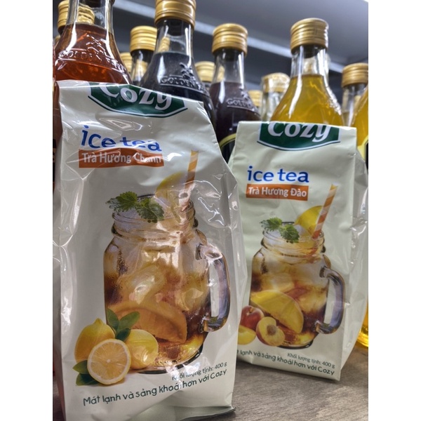 Trà đào/Trà chanh cozy gói 400g