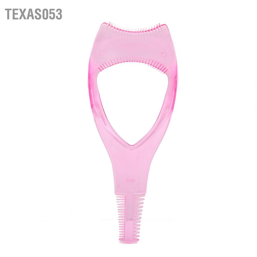 Texas053 Làm đẹp tóc Máy uốn sạch khuôn mặt Bàn chải lông mày mi Trợ lý Phụ nữ Bộ màu hồng