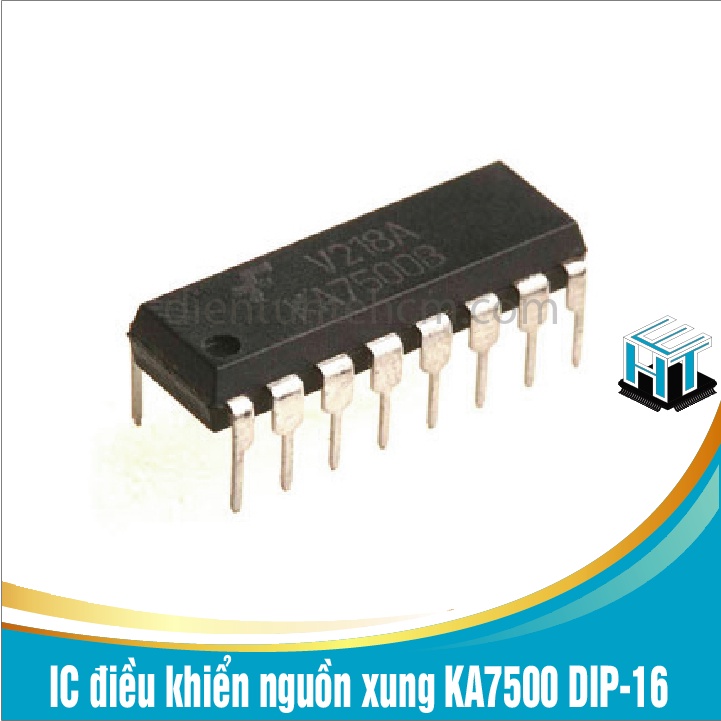 Combo 2 con IC điều khiển nguồn xung KA7500 DIP-16 chính hãng