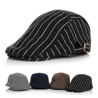 Mũ beret cho trẻ em họa tiết sọc