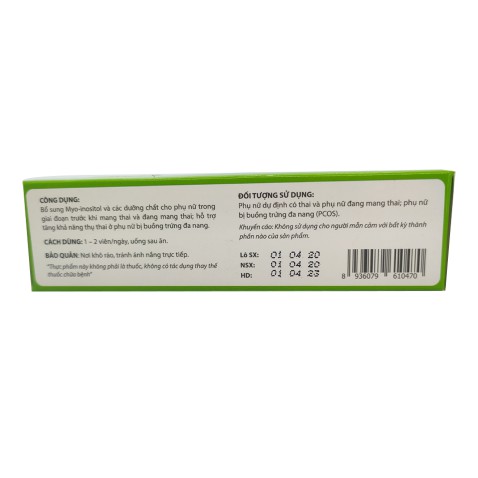 Folimom Avisure -Bổ sung Myo-inositol và các dưỡng chất cho phụ nữ trong giai đoạn trước khi mang thai và đang mang thai
