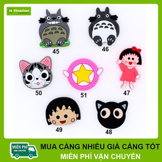 Nút Jibbitz/Sticker 2D Giá Sỉ Cài Dép Sục Crocs, Satihu