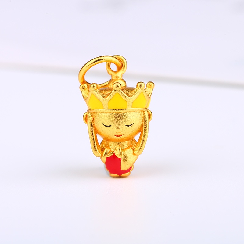 Vòng Tay Chuỗi Hạt Màu Vàng Đồng Bảo Quản Việt Nam Cổ Điển Method to the West Series Tang Monk Son Goku Pig Bajie Sha Wujing Dragon Horse Bảo Quản Chống Oxy Hóa Không Gây Dị Ứng