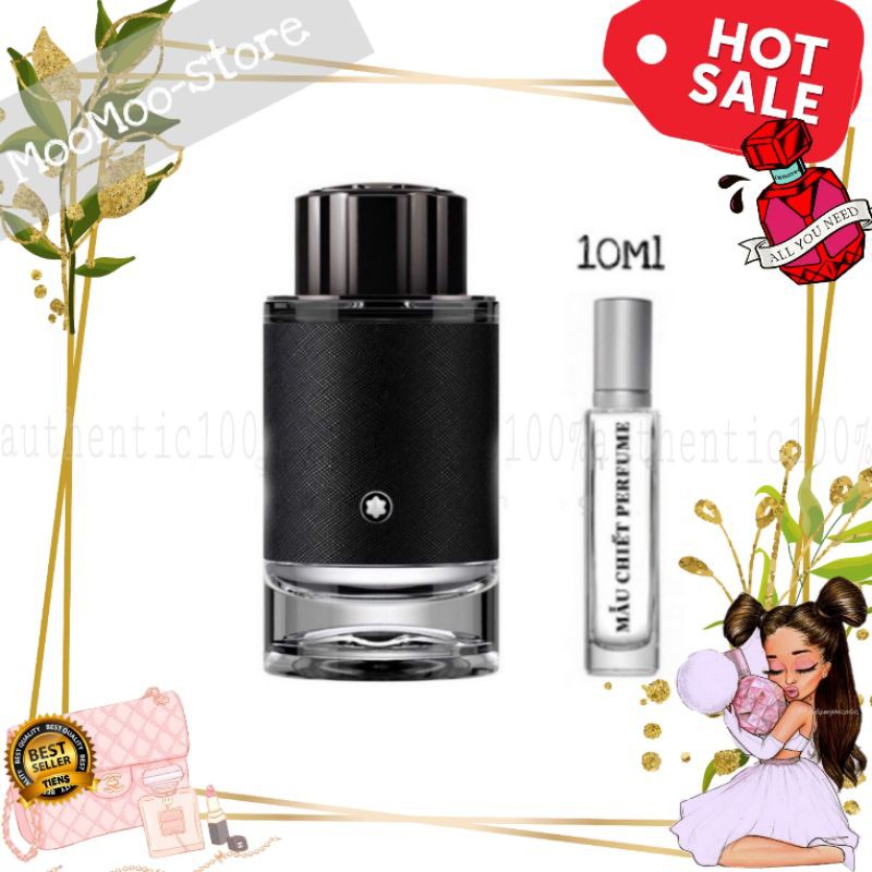 💥Hot💥Nước hoa chính hãng Mont Blanc Explorer Test 5ml/10ml/20ml EDP