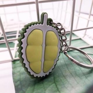 Móc khoá trái sầu riêng,trái bơ