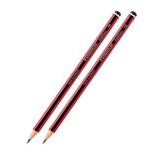 Bút chì đỏ đen STAEDTLER TRADITION 110 HB, 2B