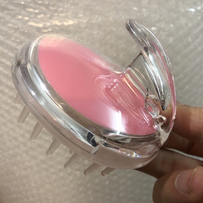 Đôi Lược Gội Đầu Dưỡng Sinh Cặp Lược Gội Đầu Silicon Massage Sạc x3 Lần