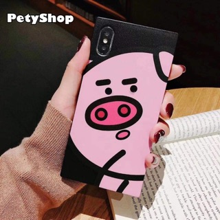 Ốp heo vuông iPhone 7Plus/8Plus/X/XS/XSMAX