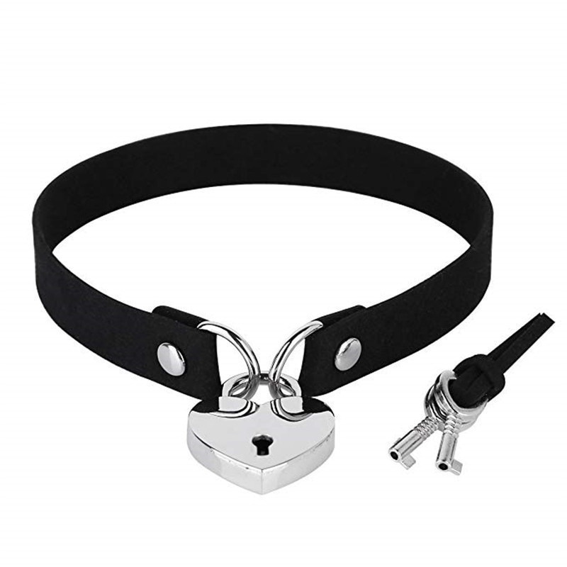 Vòng Cổ Choker Da Pu Phong Cách Gothic