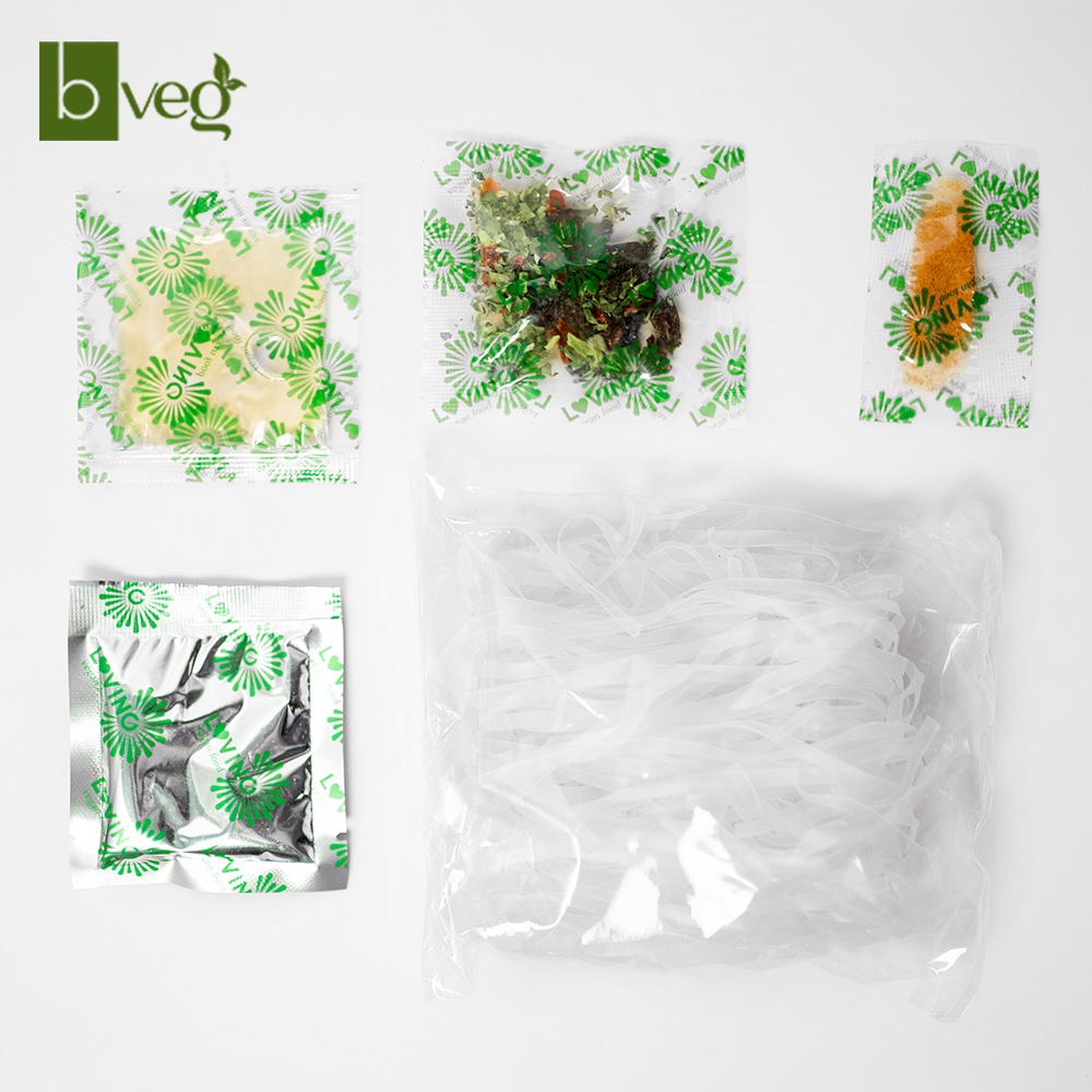 Phở thuần chay Loving ăn liền [vegan pho], gói nêm không chứa bột ngọt, có gói rau và bò chay | BigBuy360 - bigbuy360.vn
