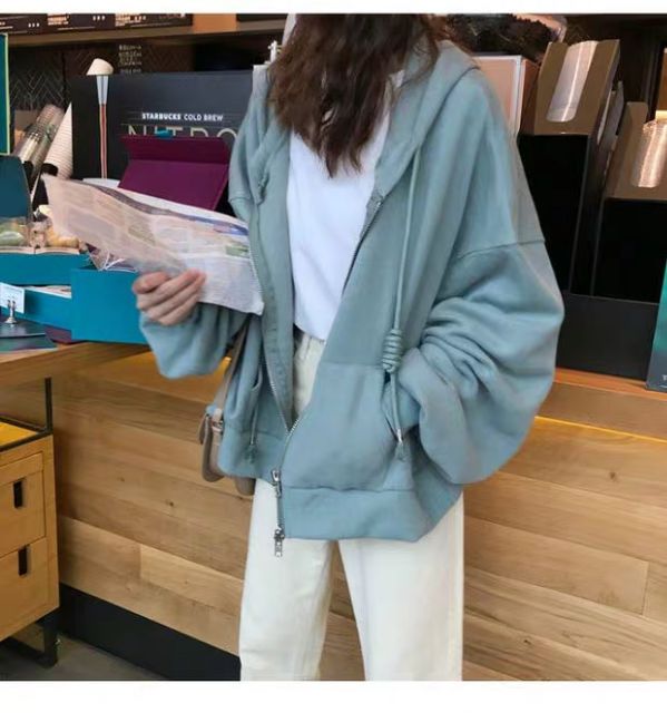 Áo Khoác Form Rộng Tay Phồng Màu Pastel Ulzzang HOT 2020 | BigBuy360 - bigbuy360.vn