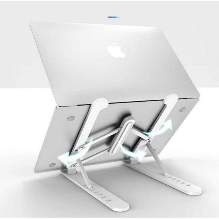 [HÀNG SIÊU CẤP] Giá đỡ laptop - Kệ đỡ laptop - tản nhiệt laptop, điều chỉnh độ cao, gập gọn lại được | BigBuy360 - bigbuy360.vn
