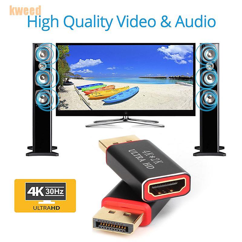 Đầu Chuyển Đổi 4k Display Port Sang Hdmi Male Female Dp Sang Hdmi