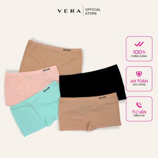 Combo 05 quần lót Misaki seamless dáng boxer mặc trong váy - 9322