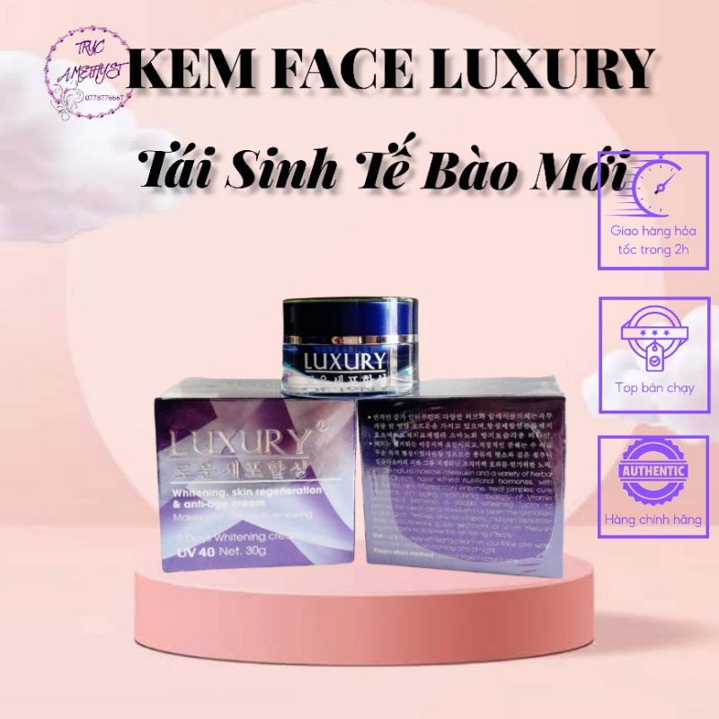 KEM NGỪA NÁM TRẮNG DA LUXURY TÍM