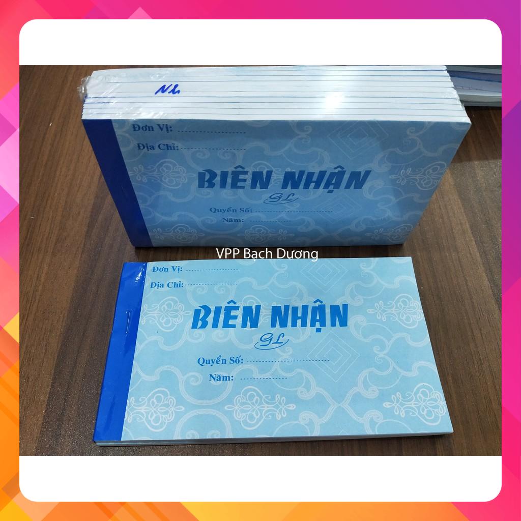 Biên nhận 1 liên- 50 tờ giấy dày định lượng 70gsm (cuốn)