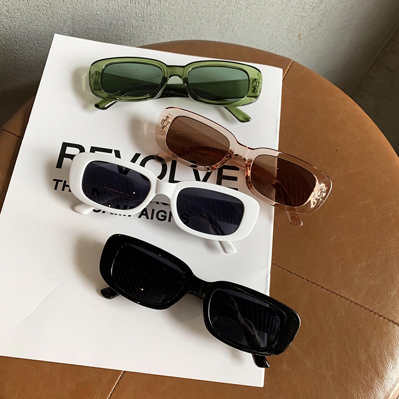 Kính Mát Gọng Đen Thời Trang Hàn Quốc Cổ Điển Cho Nam Và Nữ