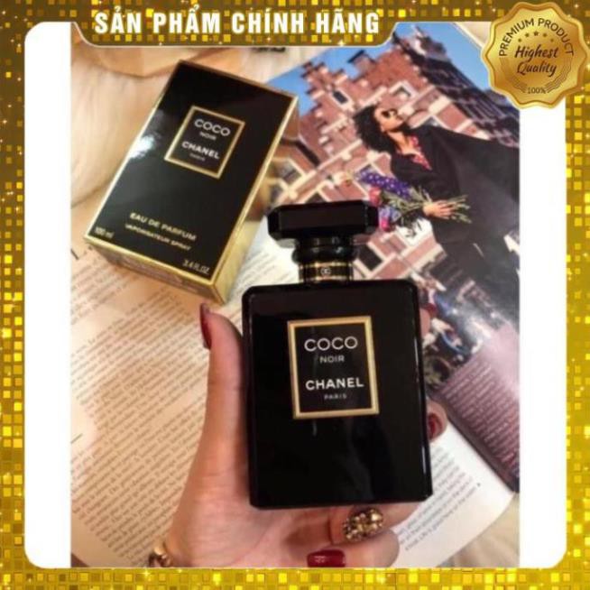 [HÀNG CHÍNH HÃNG GIÁ ƯU ĐÃI ] Nước Hoa Lưu Hương Cực Lâu Phái Cho Nam Nữ,COCO NOIR CHANEL PARIS 100 ML