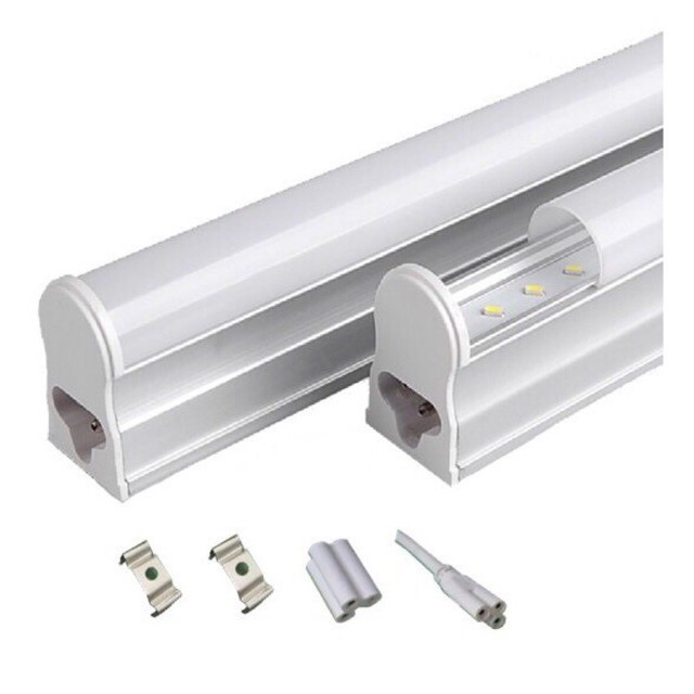 Đèn LED Tuýp T5 1m2 18w liền máng ánh sáng trắng-vàng nắng bảo hành 12 tháng