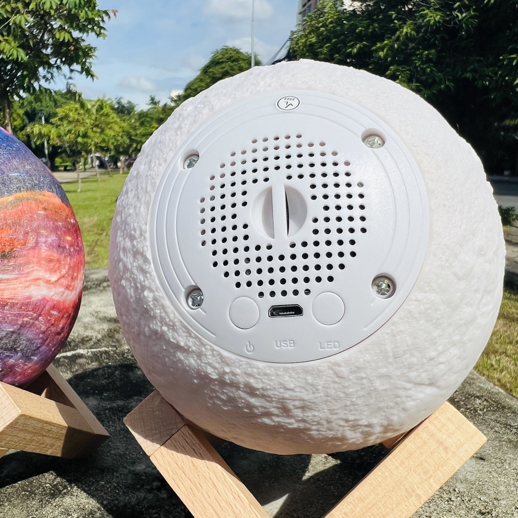Loa bluetooth địa cầu kiêm đèn ngủ,âm thanh sóng động,ánh sáng huyền ảo,vừa trang trí lại vừa nghe nhạc cực phê MÃ LOA33