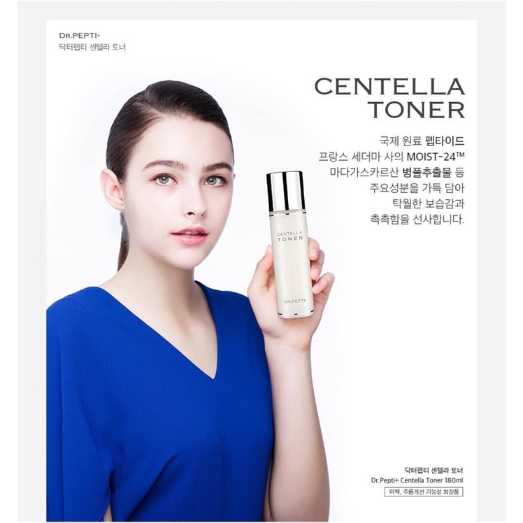 Nước hoa hồng căng bóng da Dr.Pepti Centella Toner | BigBuy360 - bigbuy360.vn