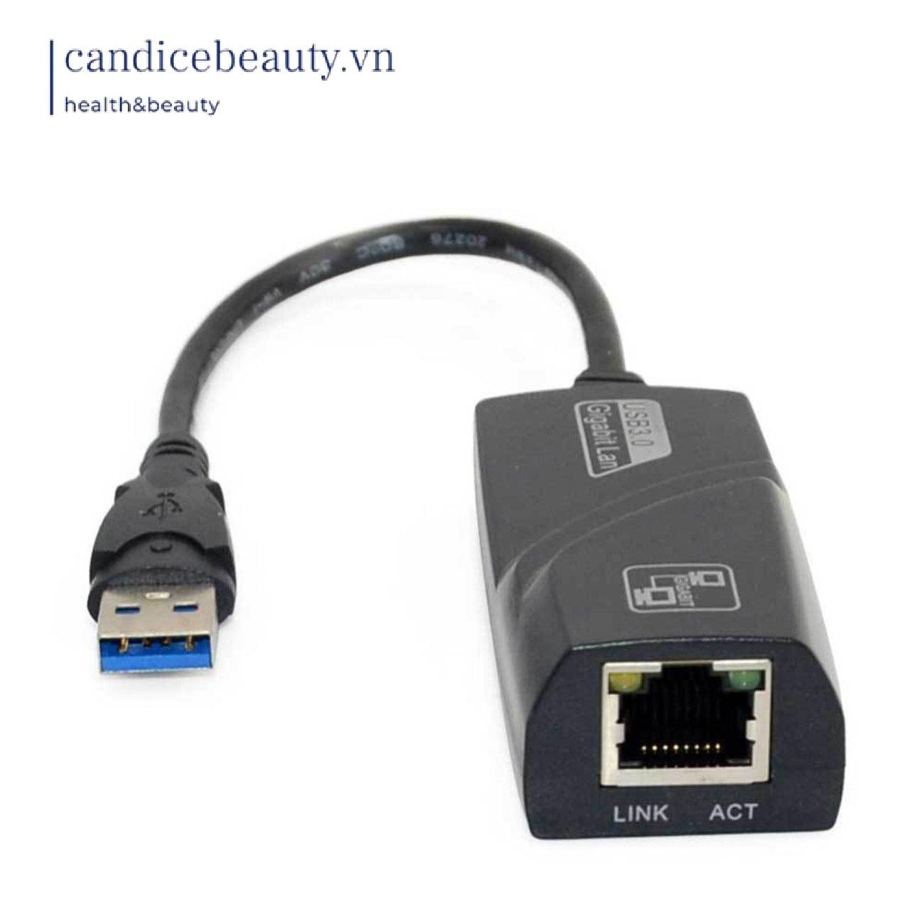 Cáp Chuyển Đổi Usb 3.0 Gigabit Lan Sang Rj45 Nic Rtl8153 | BigBuy360 - bigbuy360.vn