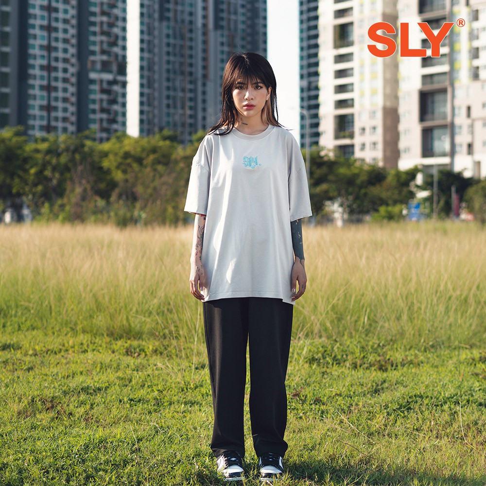 [Mã INCU50 giảm 50K đơn 250K] Áo thun Wash SLY Gothic màu Silver | BigBuy360 - bigbuy360.vn