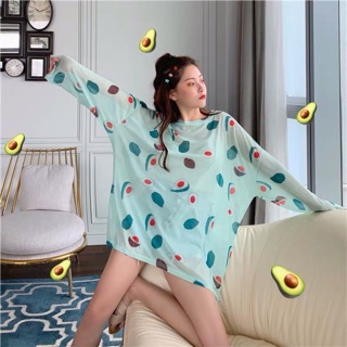 [ CÓ SẴN MẪU QUẢ CHANH ] Áo khoác mỏng đi biển