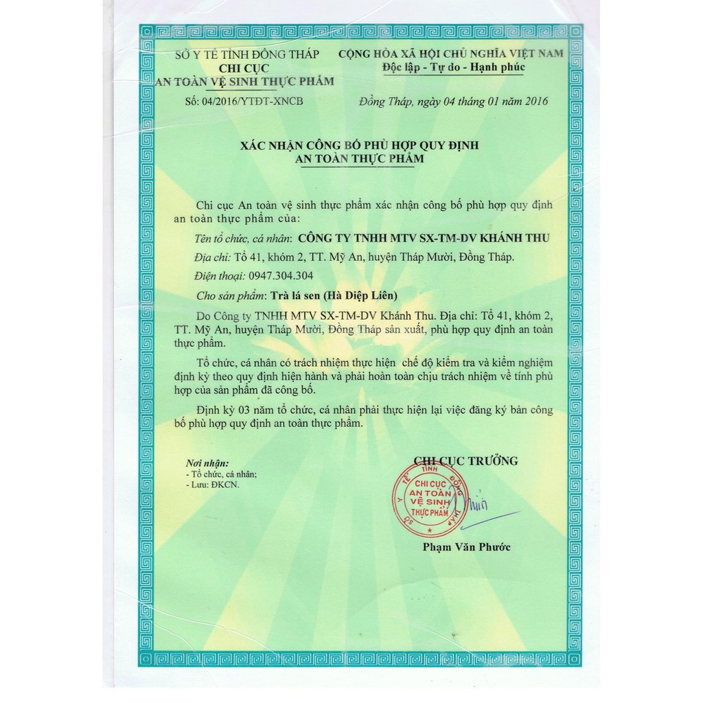 Thực phẩm bảo vệ sức khỏe Trà lá sen Hà Diệp Liên hộp 30 túi lọc | BigBuy360 - bigbuy360.vn