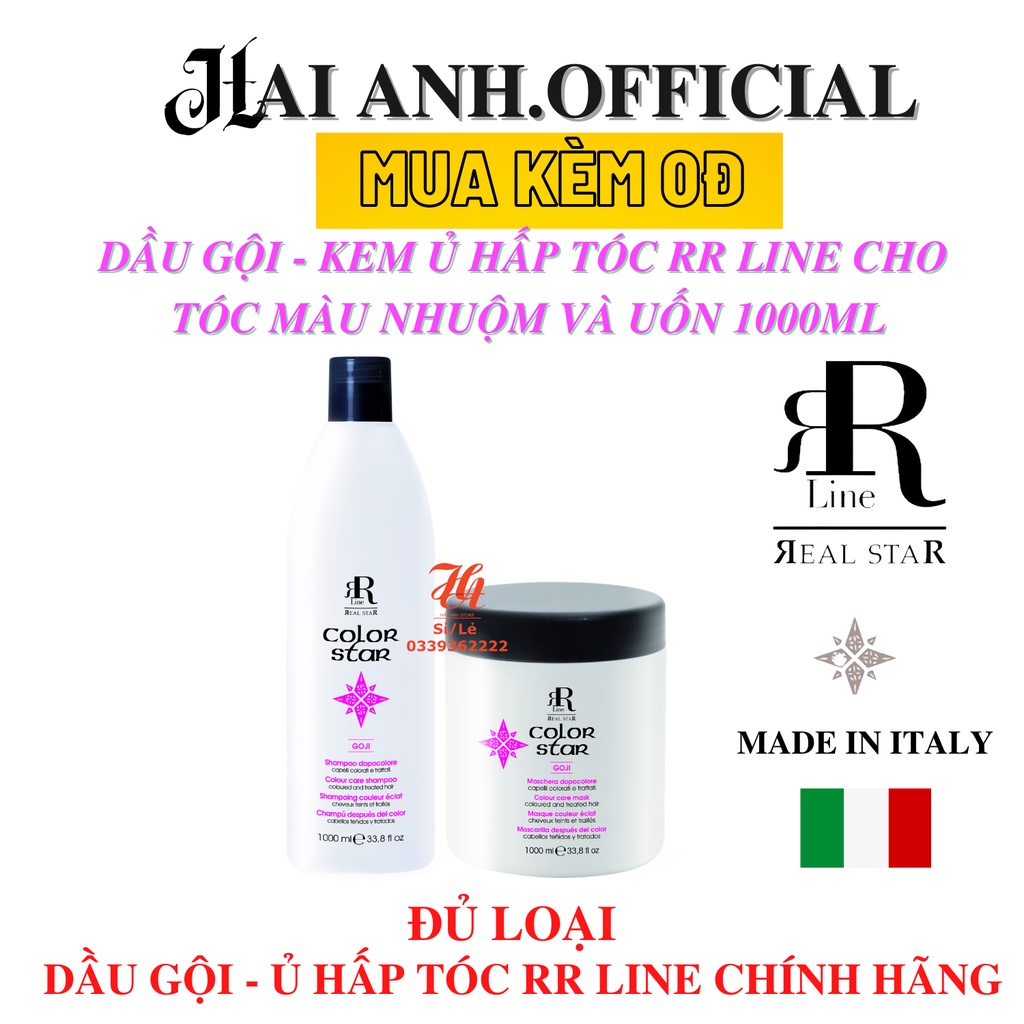 [ RR LINE ] Dầu Gội Dầu Xả Dưỡng Tóc ĐỦ LOẠI Mềm Mượt,Phục Hồi,Dưỡng Ẩm,Khô Sơ,Kiềm Dầu - Giảm Gãy Rụng