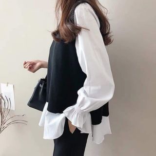 Áo sơ mi pha cho nữ